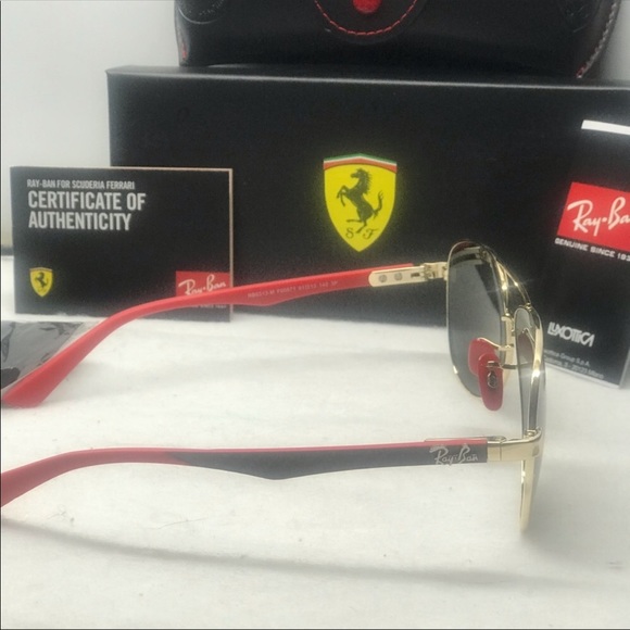 New Ferrari Scuderia Aviator Rb8313-M Gold… - Picture 7 of 8